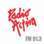 Radio Activa 91.3 FM radio logo