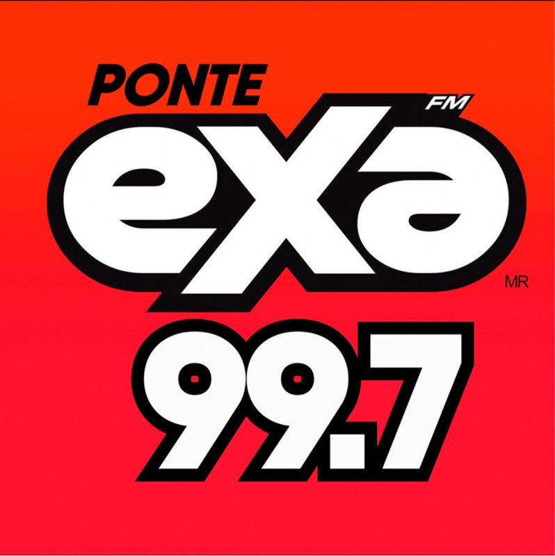 99.7 Exa FM (Colima) - 99.7 FM - XHCOC-FM - JA Radio - Colima, Colima radio logo
