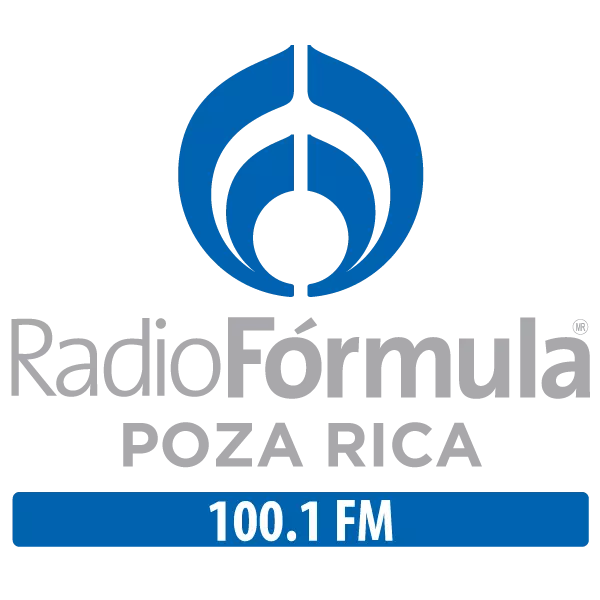 100.1 Radio Fórmula (Poza Rica) - 100.1 FM - XHXK-FM - Grupo Fórmula - Poza Rica, Veracruz radio logo