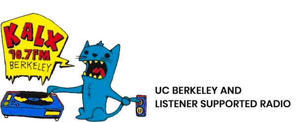 KALX 90.7FM Berkeley radio logo
