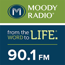 Moody Radio WMBI 90.1 FM radio logo