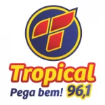 Rádio Tropical Vale 96.1 FM radio logo