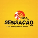 Sensação FM 105.5 Mhz (Rio Pomba - MG) (ZYN228) radio logo
