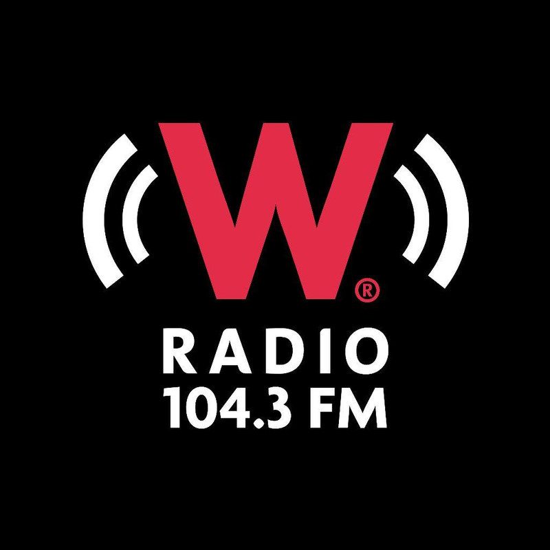 W RADIO 104.3 (Mazatlán) - 104.3 FM - XHENX-FM - Grupo Radio Cañón - Mazatlán, Sinaloa radio logo