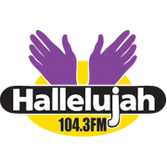 104.3 Hallelujah FM radio logo