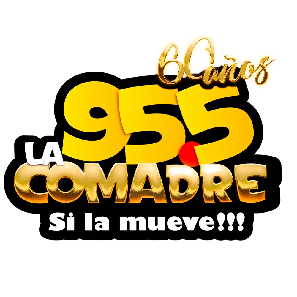 LA COMADRE 95.5 (Ciudad del Carmen) - 95.5 FM - XHPCAR-FM - Grupo SIPSE Radio - Ciudad del Carmen, Campeche radio logo