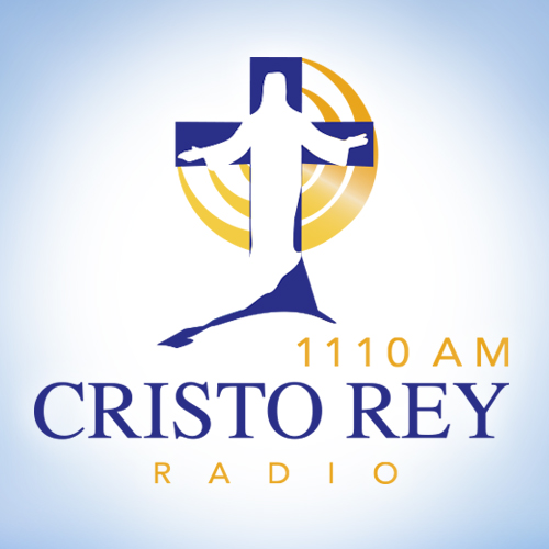 1110 Cristo Rey Radio (Ciudad Juárez) - 1110 AM - XEWR-AM - MegaRadio - Ciudad Juárez, Chihuahua radio logo