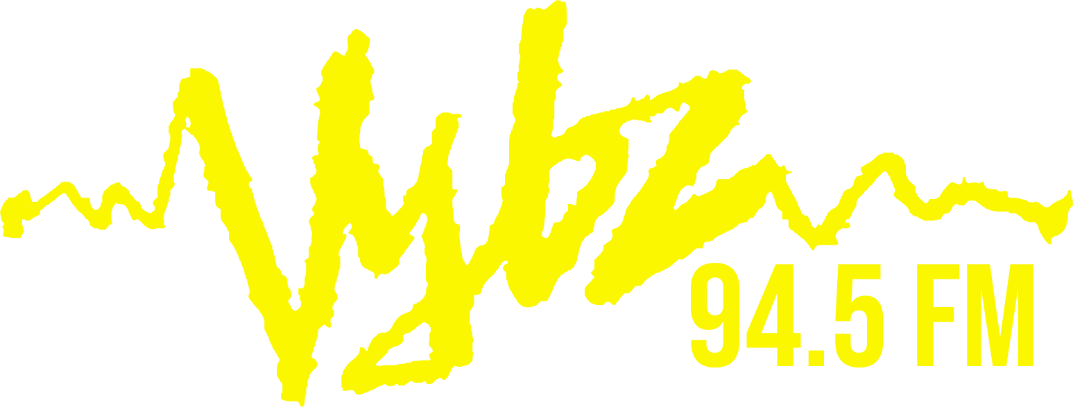 Vybz 94.5 FM radio logo