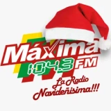 Maxima 104.3 FM radio logo