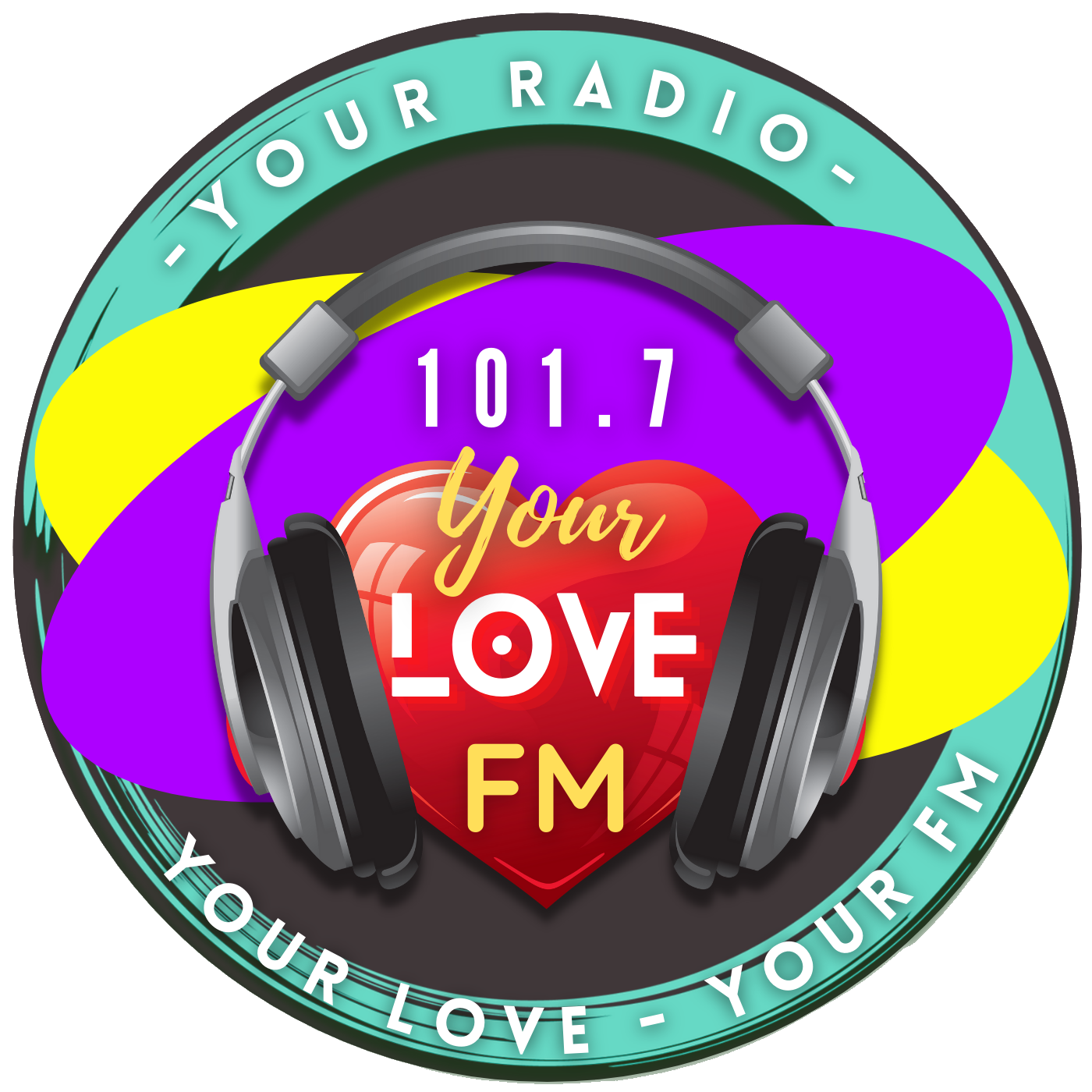 SANIB PWERSA 101.7 YLFM & 90.5 HFM radio logo