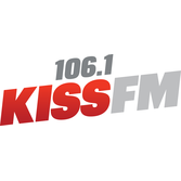 106.1 KISS-FM (KHKS) radio logo