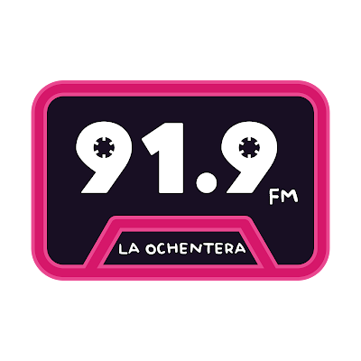 LA OCHENTERA 91.9 FM radio logo