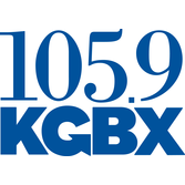 105.9 KGBX radio logo