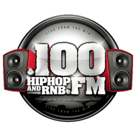 100 Hip Hop and RNB FM (Official) radio logo