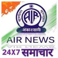 All India Radio News 24X7 radio logo