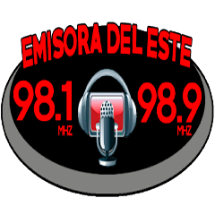 Emisora del Este 98.9 FM y 98.1 FM radio logo