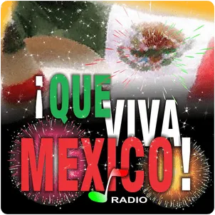 +Que Viva México Radio (MTY) - Online - www.quevivamexico.com - Grupo Digital Retroland - Monterrey, Nuevo León radio logo