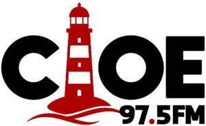CIOE 97.5 FM radio logo