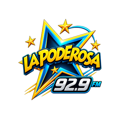 La Poderosa 92.9 Santiago Ixcuintla radio logo