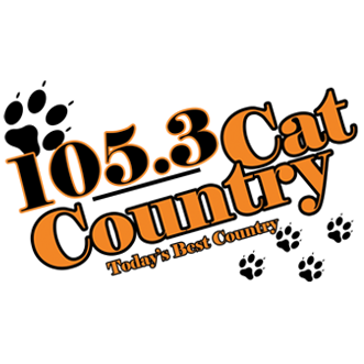 105.3 WJEN Cat Country radio logo