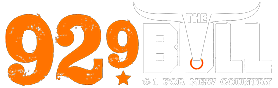 92.9 The Bull radio logo