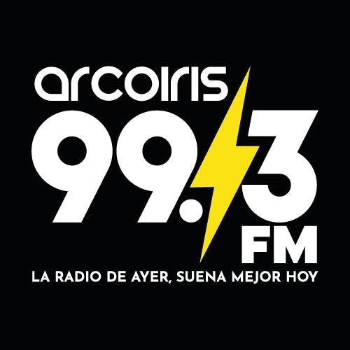 Radio arcoiris FM 99.3 radio logo
