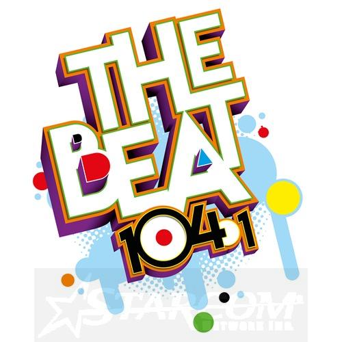 The BEAT 104.1 FM radio logo