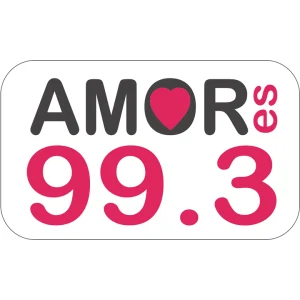 AMOR ES 99.3 (Zacatecas) - 99.3 FM - XHZAZ-FM - Grupo Radiofónico ZER - Zacatecas, Zacatecas radio logo