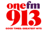 One FM 91.3 radio logo