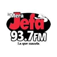La Mera Jefa 93.7 FM Guasave radio logo
