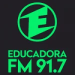 Rádio Educadora 91.7 FM radio logo