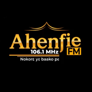 Ahenfie FM 106.1MHz radio logo