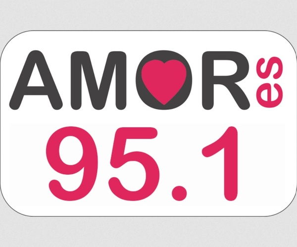 AMOR ES 95.1 (Ciudad Guzmán) - 95.1 FM - XHBC-FM - Grupo Radiofónico ZER - Ciudad Guzmán, Jalisco radio logo