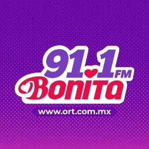 91.1 Bonita (Ciudad Mante) - 91.1 FM - XHECM-FM - ORT Radio - Ciudad Mante, Tamaulipas radio logo