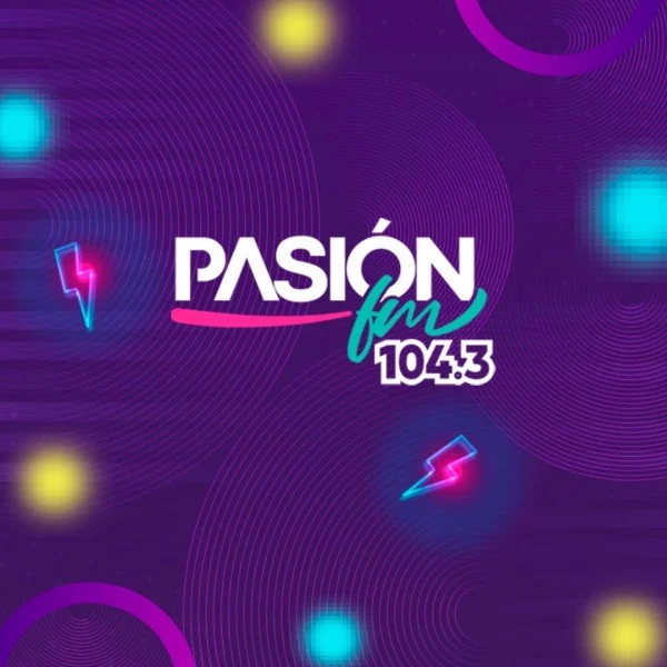 Pasión FM (Puebla) - 104.3 FM - XHPUE-FM - Cinco Radio - Puebla, PU radio logo