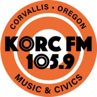 KORC LP-FM 105.9 Corvallis,Oregon radio logo