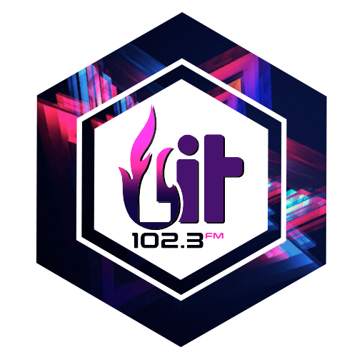 LIT 102.3FM radio logo