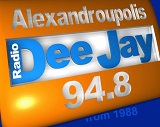 Alexandroupolis Dee Jay 94.8 radio logo