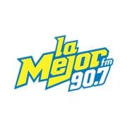 La Mejor 90.7 radio logo