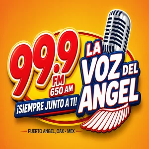 LA VOZ DEL ANGEL 99.9 (Puerto Ángel) - 99.9 FM - XHEPX-FM - Grupo Radio Solución - Puerto Ángel, Oaxaca radio logo