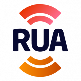 RUA FM radio logo