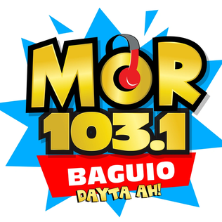 103.1 MOR Baguio radio logo
