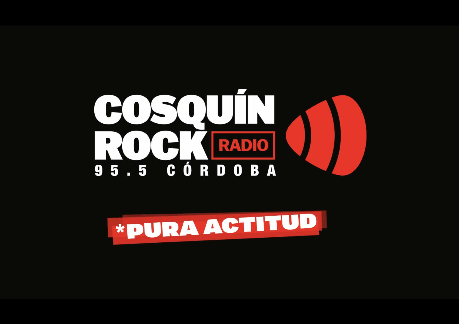 Cosquín Rock 95.5 radio logo