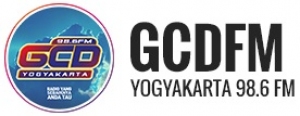 GCD Yogyakarta 98.6 FM radio logo