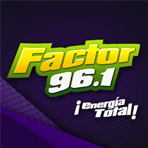 FACTOR 96.1 (San Luis Potosí) - 96.1 FM - XHOB-FM - MG Comunicación - San Luis Potosí, San Luis Potosí radio logo
