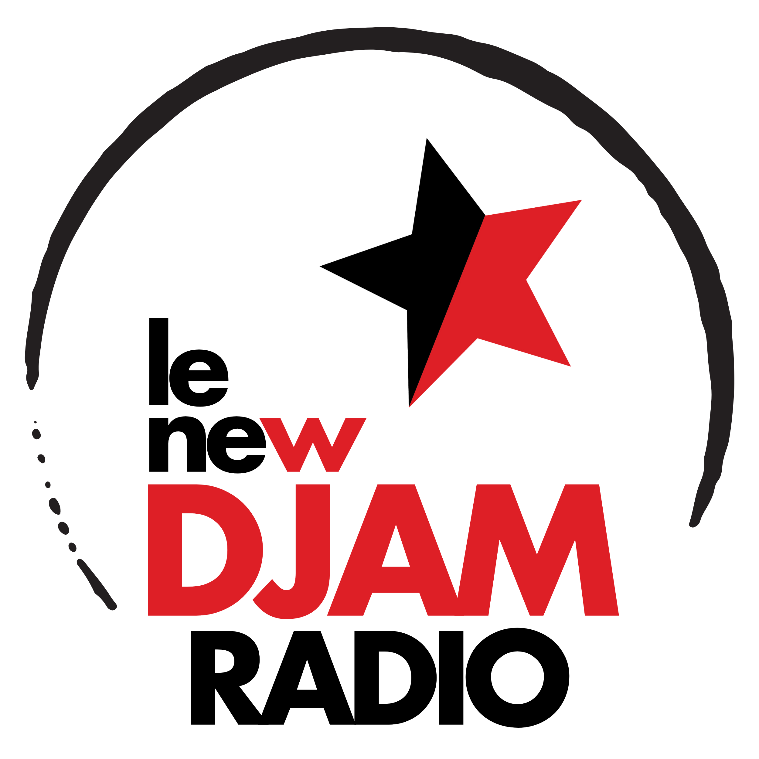 Djam Radio - AAC192LC radio logo