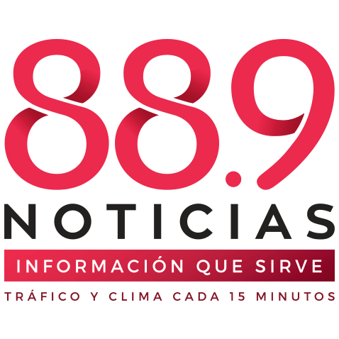 88.9 NOTICIAS: Información Que Sirve. Tráfico y Clima cada 15 Minutos radio logo