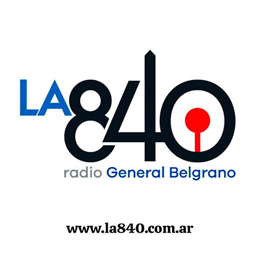 AM 840 Radio General Belgrano radio logo