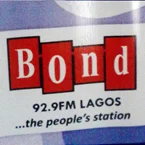 Bond 92.9 FM radio logo